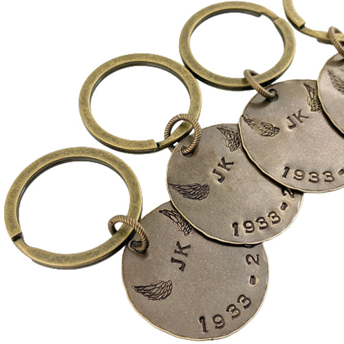 Personalized Remembrance Keychain