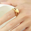 Heart Shape Urn Ring for Ashes