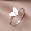 Personalized Heart Ring